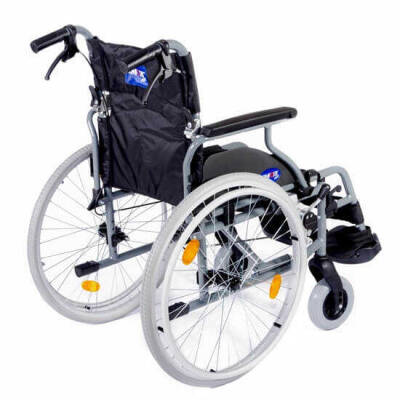 Comfort Plus DM-317 Grey Alüminyum Tekerlekli Sandalye - 5