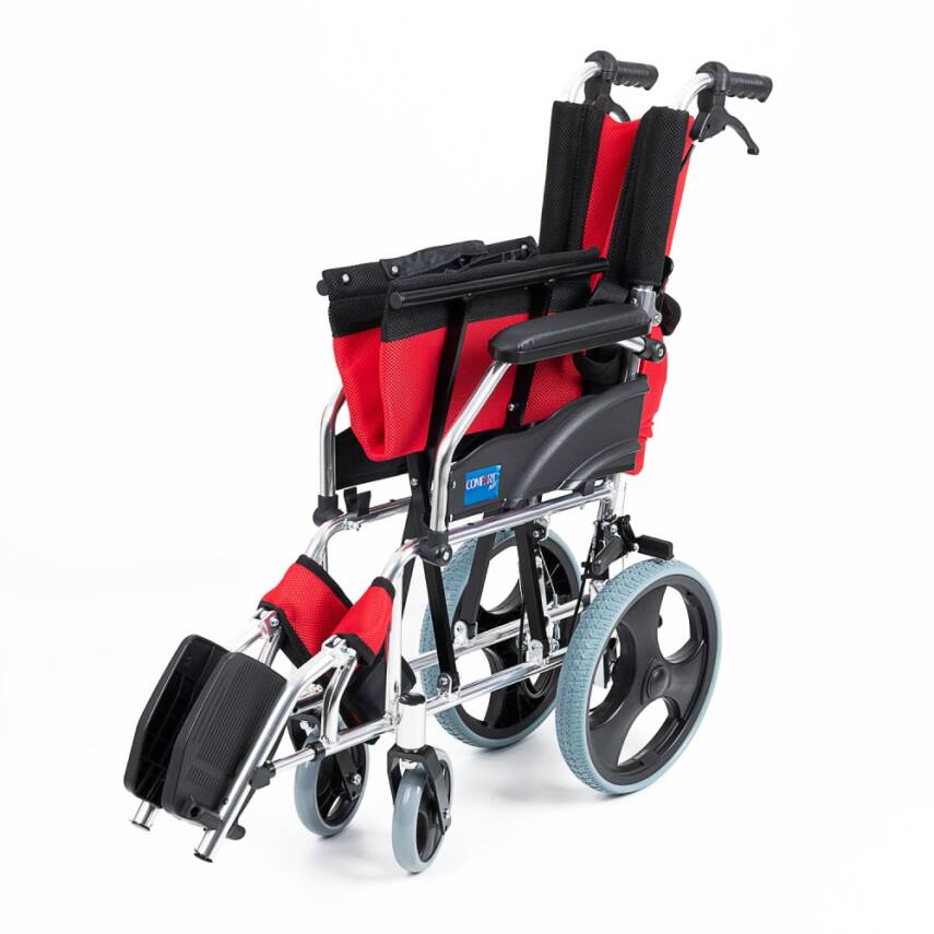  Comfort Plus KY863LABJ-A12 Kırmızı Alüminyum Transfer Özellikli Tekerlekli Sandalye - 6