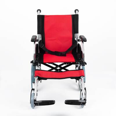  Comfort Plus KY863LABJ-A12 Kırmızı Alüminyum Transfer Özellikli Tekerlekli Sandalye - Comfort Plus (1)