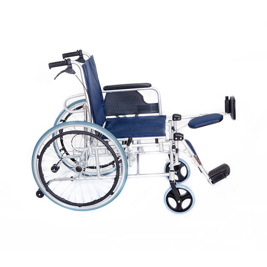 Comfort Plus KY954LGC-46 Sırtı Yatar Ayak Kalkar Alüminyum Özellikli Tekerlekli Sandalye - 4